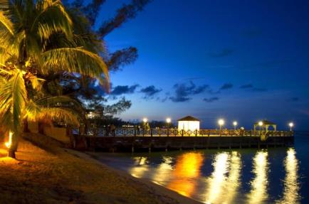 The Jewel Dunn's River Beach Resort & Spa - Pier by Night